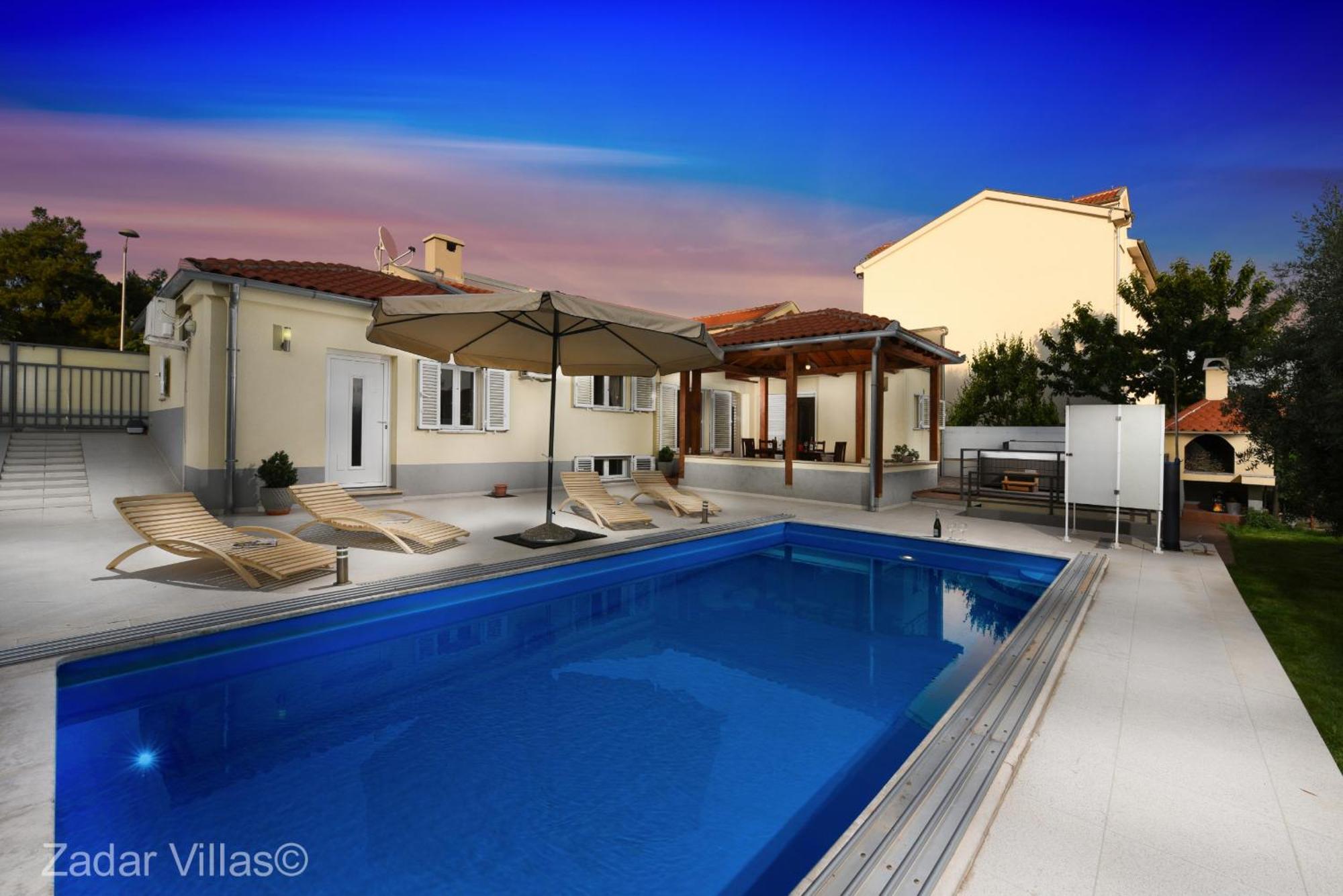 Villa Origano Zadarvillas Buitenkant foto